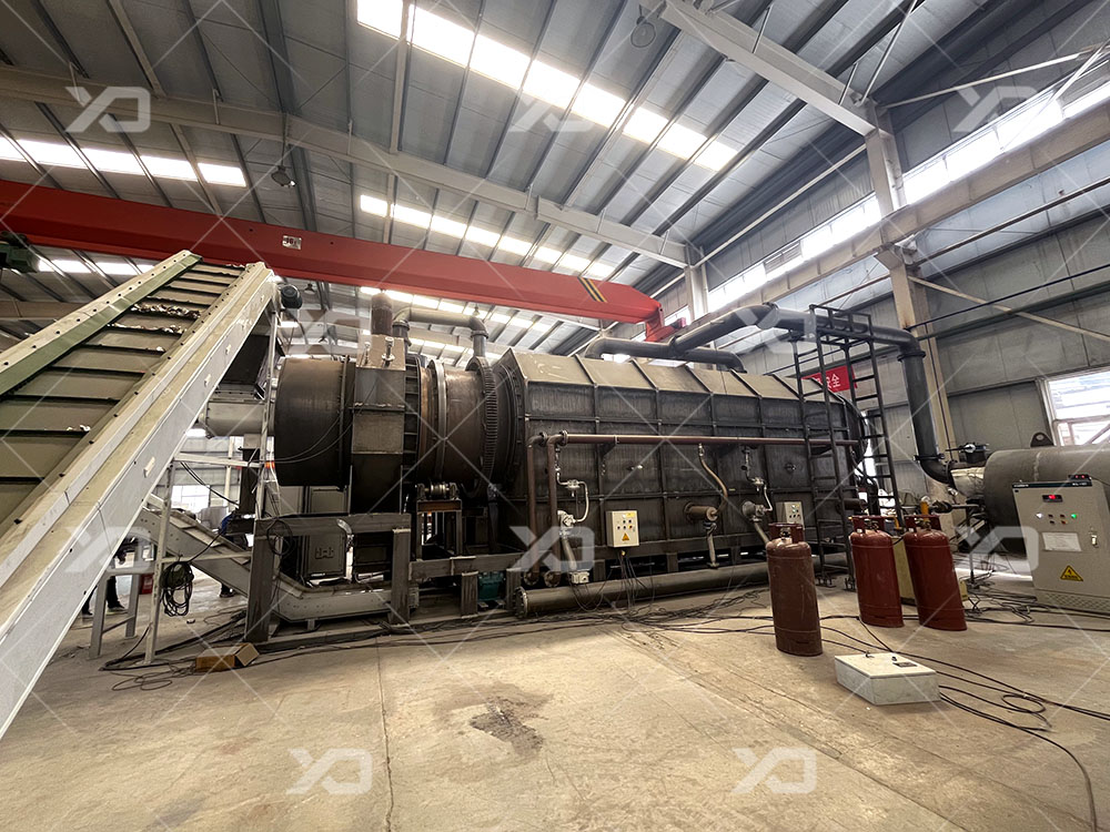 易拉罐脫漆炭化爐